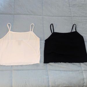 Basic cropped tank top